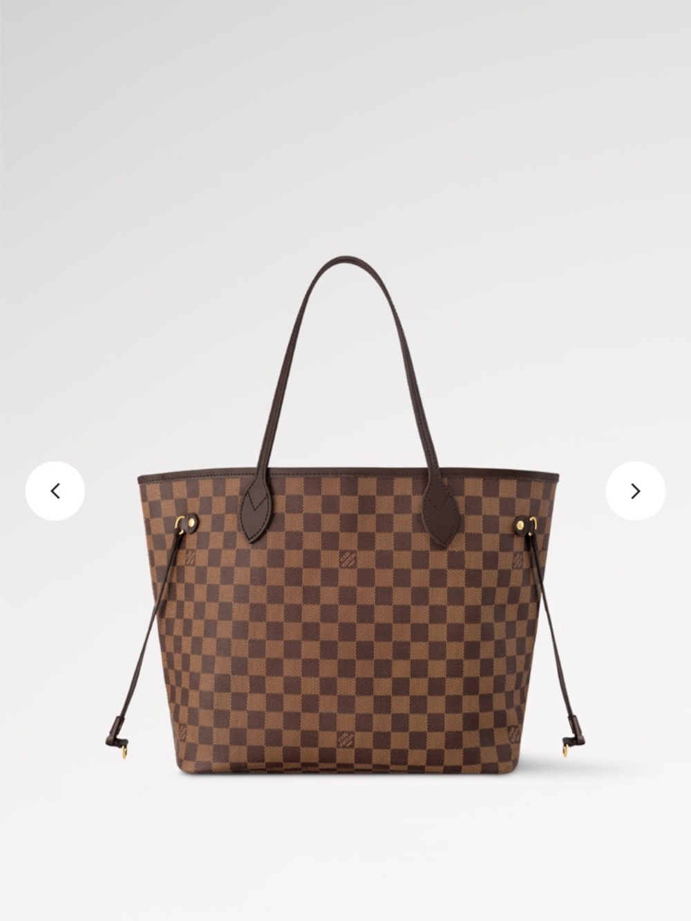 Louis Vuitton Neverfull MM Damier Ebene